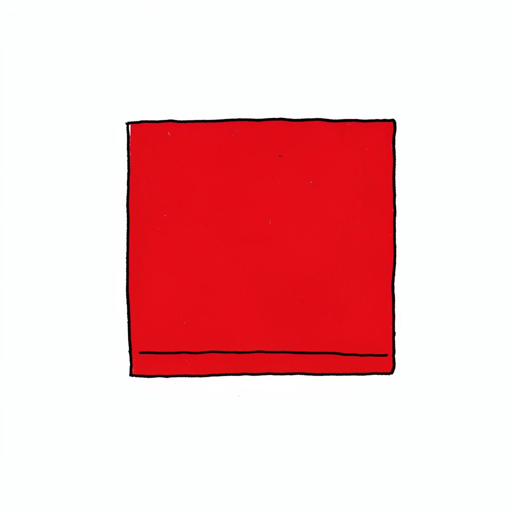 Ilustración a tinta de una tarta desnuda de dos pisos con frutas frescas entre las capas, estilo dibujo artesanal